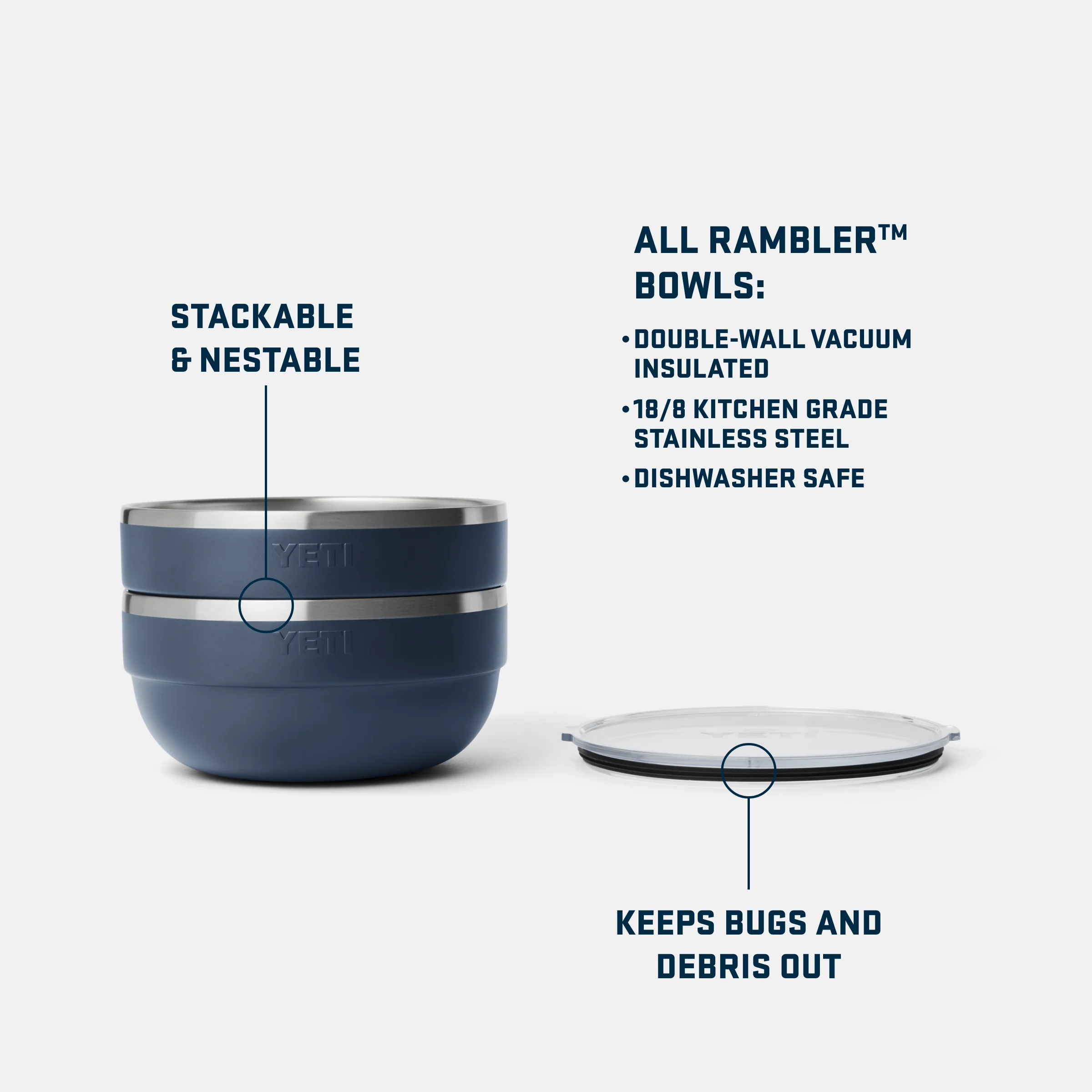 Rambler™ Large Insulated Bowl - Image 7