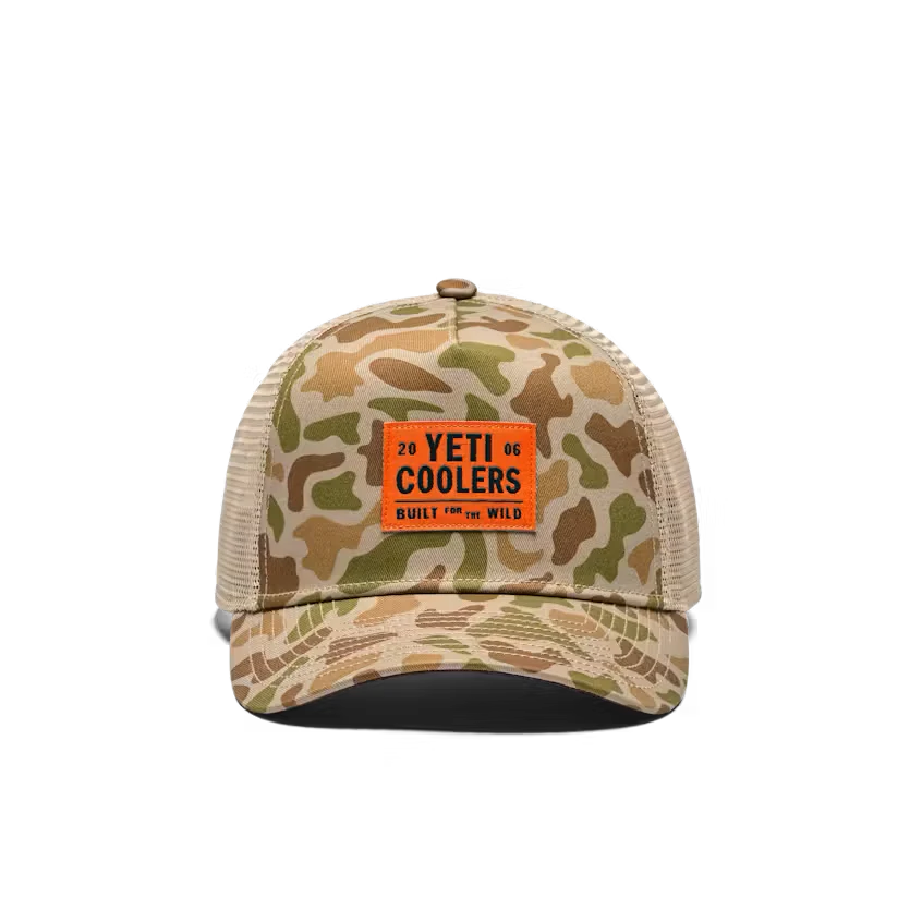 YETI COOLERS Flat Brim Rope Hat