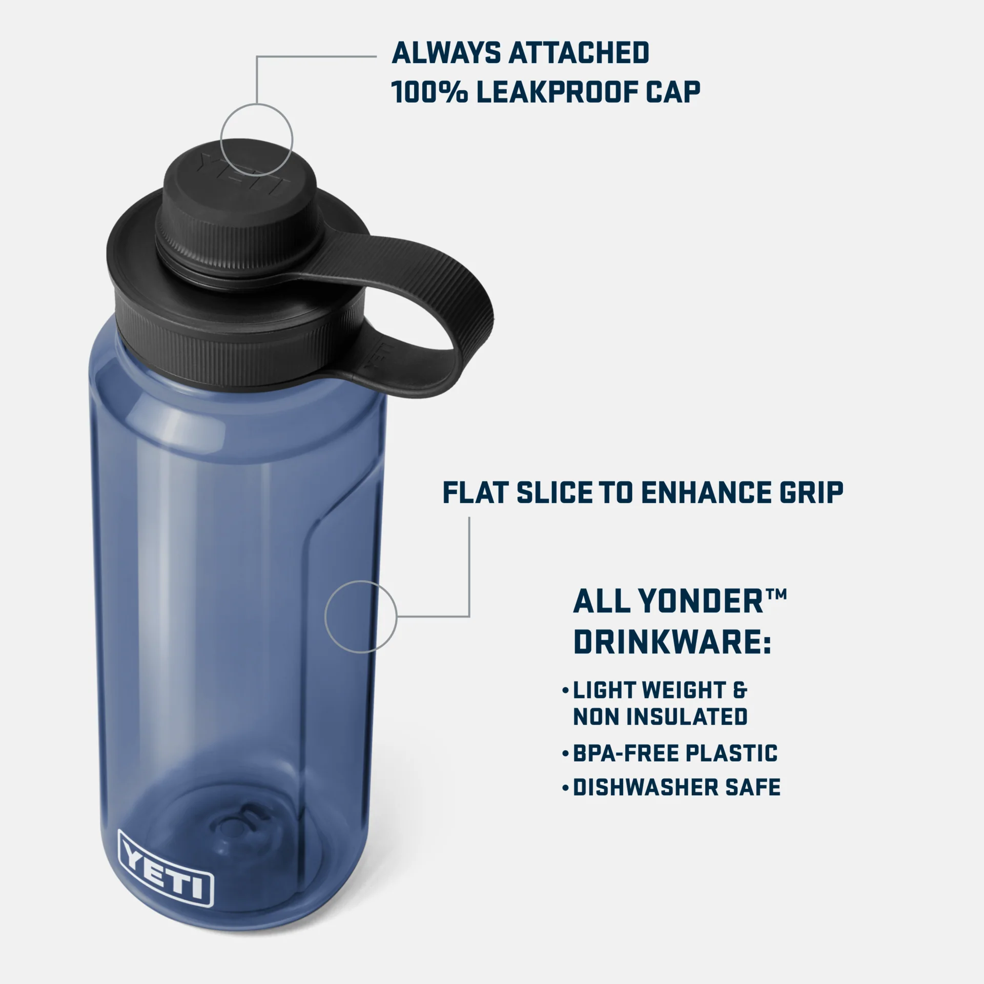 Yonder™ 34 oz (1L) Water Bottle - Image 5